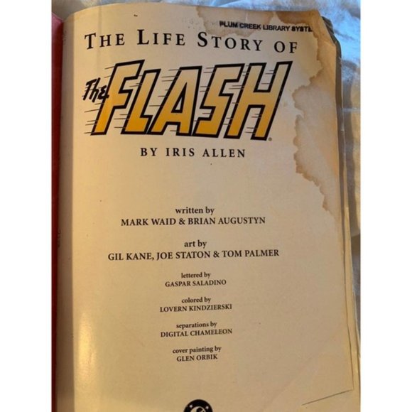 The Life Story of the Flash Graphic Novel by Iris Allen | Collectible DC Comics - Picture 3 of 4